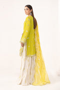 Maria B | Luxury Formals | SF-EF26-19-Acid Green - by Libasekhas UK - Registered Vendor of : Maria B - 100% Original Designer Dress