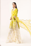 Maria B | Luxury Formals | SF-EF26-19-Acid Green - by Libasekhas UK - Registered Vendor of : Maria B - 100% Original Designer Dress