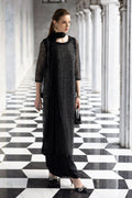 Maria B | Luxury Formals | SF-EF26-23-Black - by Libasekhas UK - Registered Vendor of : Maria B - 100% Original Designer Dress