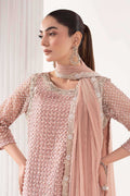 Maria B | Luxury Formals | SF-EF26-23-Pink - by Libasekhas UK - Registered Vendor of : Maria B - 100% Original Designer Dress