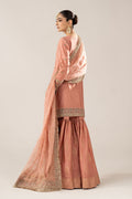 Maria B | Luxury Formals | SF-EF26-28-Peach - by Libasekhas UK - Registered Vendor of : Maria B - 100% Original Designer Dress