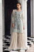 Maria B | Luxury Formals | SF-EF26-39-Off White - by Libasekhas UK - Registered Vendor of : Maria B - 100% Original Designer Dress