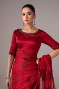 Maria B | Luxury Formals | SF-EF26-56-Red - by Libasekhas UK - Registered Vendor of : Maria B - 100% Original Designer Dress