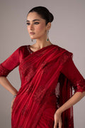 Maria B | Luxury Formals | SF-EF26-56-Red - by Libasekhas UK - Registered Vendor of : Maria B - 100% Original Designer Dress