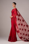Maria B | Luxury Formals | SF-EF26-56-Red - by Libasekhas UK - Registered Vendor of : Maria B - 100% Original Designer Dress