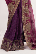 Maria B | Luxury Formals | SF-EF26-67-Purple - by Libasekhas UK - Registered Vendor of : Maria B - 100% Original Designer Dress