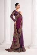 Maria B | Luxury Formals | SF-EF26-67-Purple - by Libasekhas UK - Registered Vendor of : Maria B - 100% Original Designer Dress