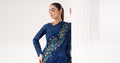 Maria B | Luxury Formals | SF-EF26-69-Blue - by Libasekhas UK - Registered Vendor of : Maria B - 100% Original Designer Dress