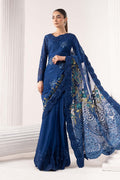 Maria B | Luxury Formals | SF-EF26-69-Blue - by Libasekhas UK - Registered Vendor of : Maria B - 100% Original Designer Dress
