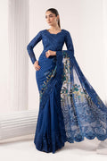 Maria B | Luxury Formals | SF-EF26-69-Blue - by Libasekhas UK - Registered Vendor of : Maria B - 100% Original Designer Dress