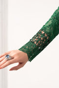 Maria B | Luxury Formals | SF-EF26-73-Green - by Libasekhas UK - Registered Vendor of : Maria B - 100% Original Designer Dress