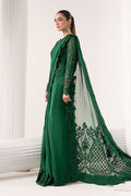 Maria B | Luxury Formals | SF-EF26-73-Green - by Libasekhas UK - Registered Vendor of : Maria B - 100% Original Designer Dress