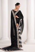 Maria B | Luxury Formals | SF-EF26-74-Black - by Libasekhas UK - Registered Vendor of : Maria B - 100% Original Designer Dress