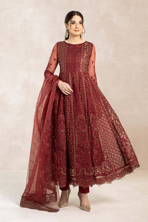 Maira B | Ready to Wear | SF-EF22-01R1 - by - Libasekhas UK - Registered Vendor of : Maria B - 100% Original Designer Dresss