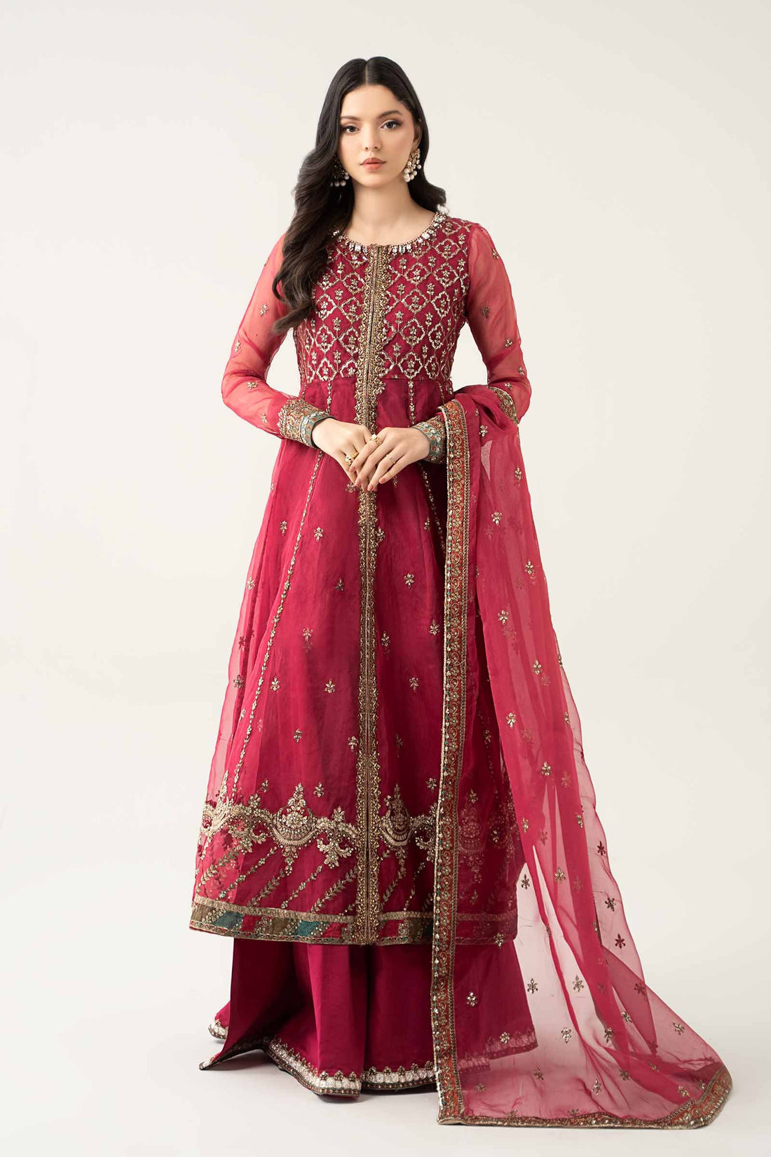 Maria B | Formal Wears | SF-EF23-16R1 - by - Libasekhas UK - Registered Vendor of : Maria B - 100% Original Designer Dresss