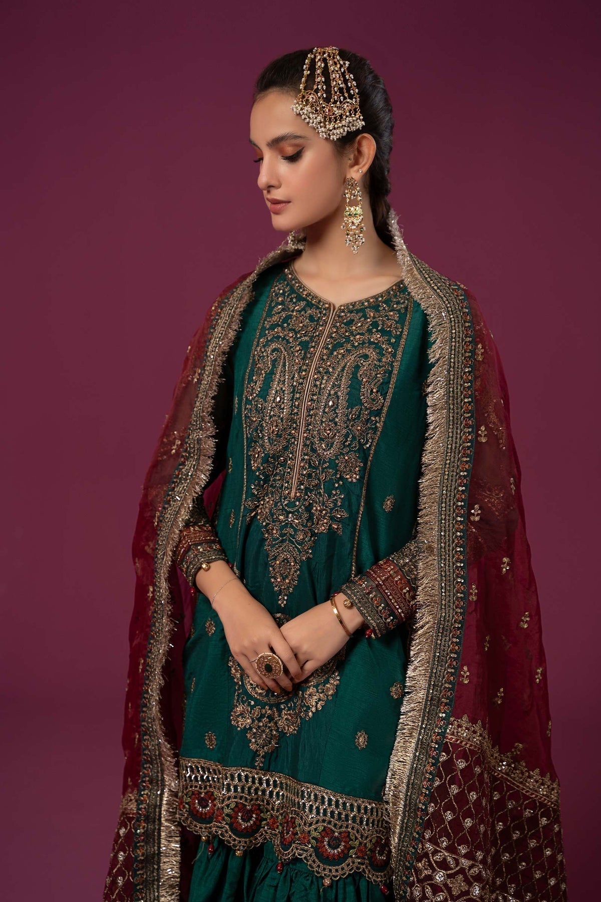 Maria B | Formal Wears | SF-EF24-15 - by - Libasekhas UK - Registered Vendor of : Maria B - 100% Original Designer Dresss