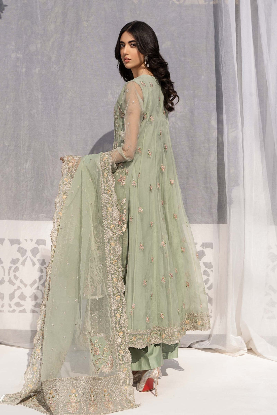 Maria B | Formal Wears | SF-EF24-19 - by - Libasekhas UK - Registered Vendor of : Maria B - 100% Original Designer Dresss