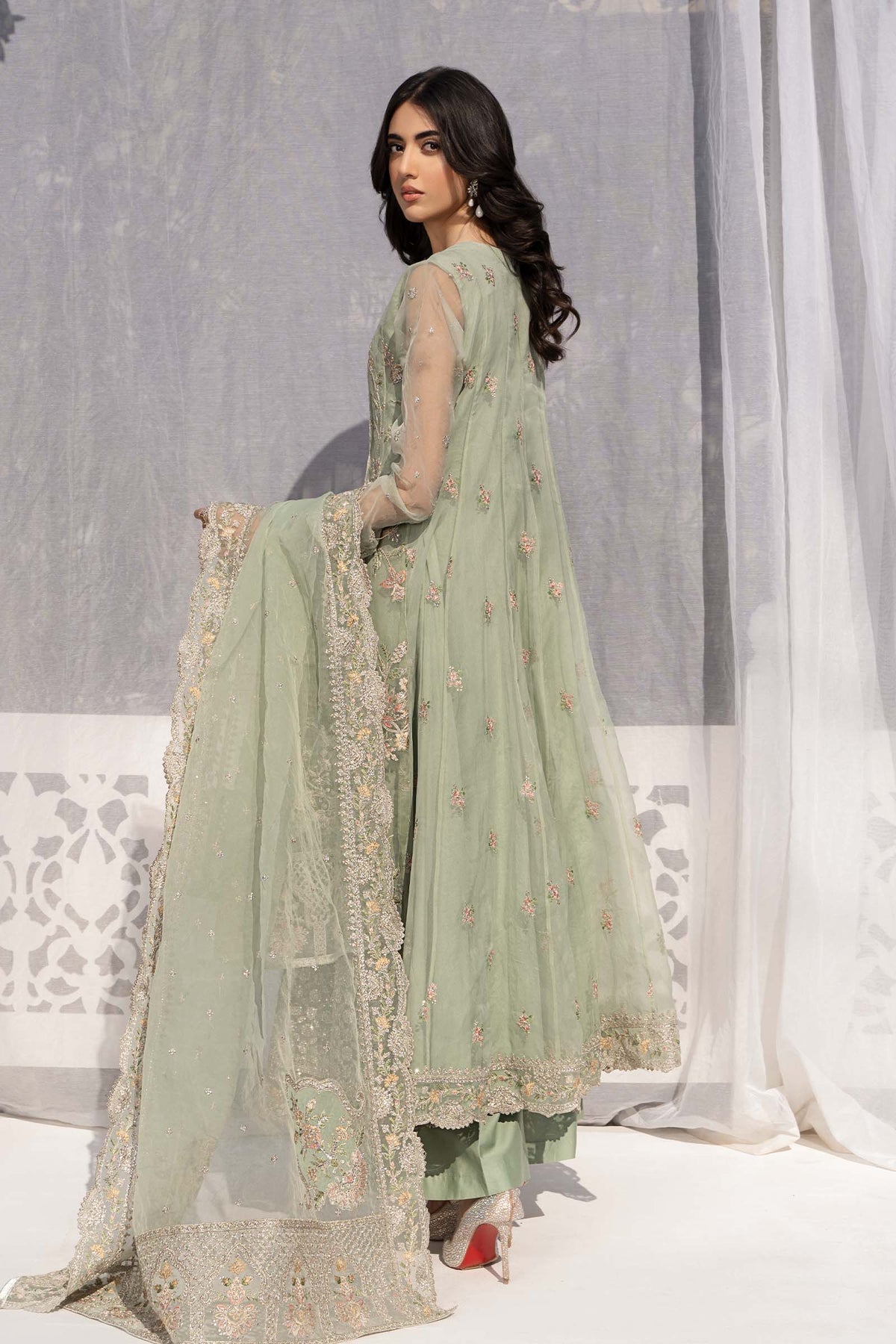 Maria B | Formal Wears | SF-EF24-19 - by - Libasekhas UK - Registered Vendor of : Maria B - 100% Original Designer Dresss