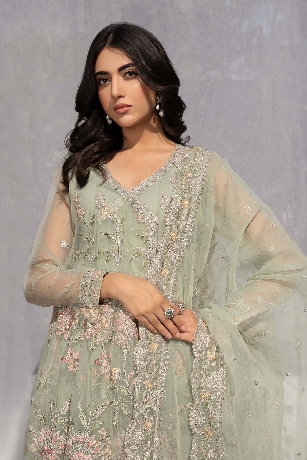 Maria B | Formal Wears | SF-EF24-19 - by - Libasekhas UK - Registered Vendor of : Maria B - 100% Original Designer Dresss