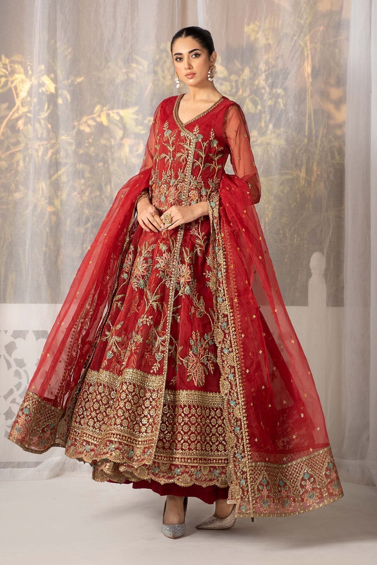 Maria B | Formal Wears | SF-EF24-19 - by - Libasekhas UK - Registered Vendor of : Maria B - 100% Original Designer Dresss