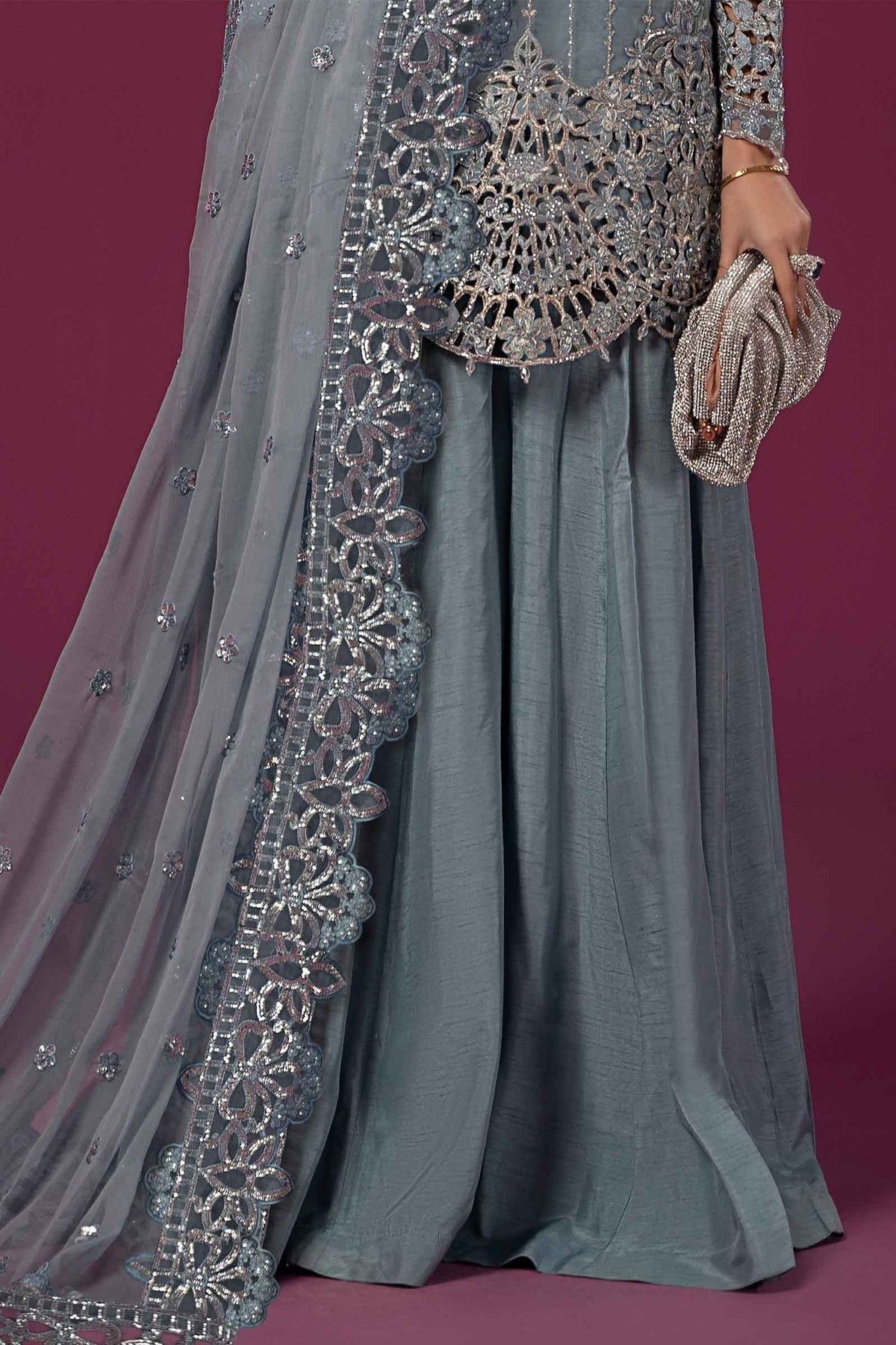 Maria B | Formal Wears | SF-EF24-22 - by - Libasekhas UK - Registered Vendor of : Maria B - 100% Original Designer Dresss