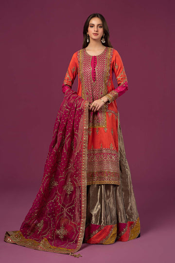 Maria B | Formal Wears | SF-EF24-27 - by - Libasekhas UK - Registered Vendor of : Maria B - 100% Original Designer Dresss