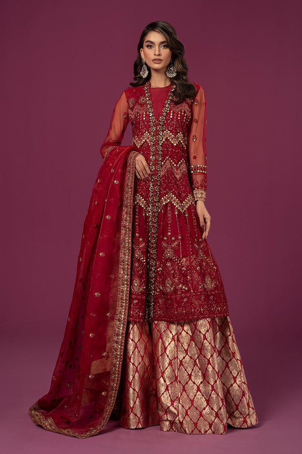 Maira B | Ready to Wear | SF-EF24-28 - by - Libasekhas UK - Registered Vendor of : Maria B - 100% Original Designer Dresss