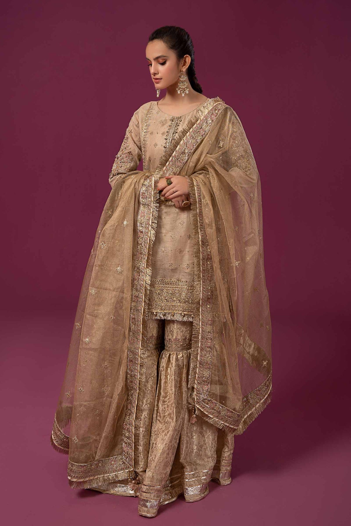 Maria B | Formal Wears | SF-EF24-35 - by - Libasekhas UK - Registered Vendor of : Maria B - 100% Original Designer Dresss