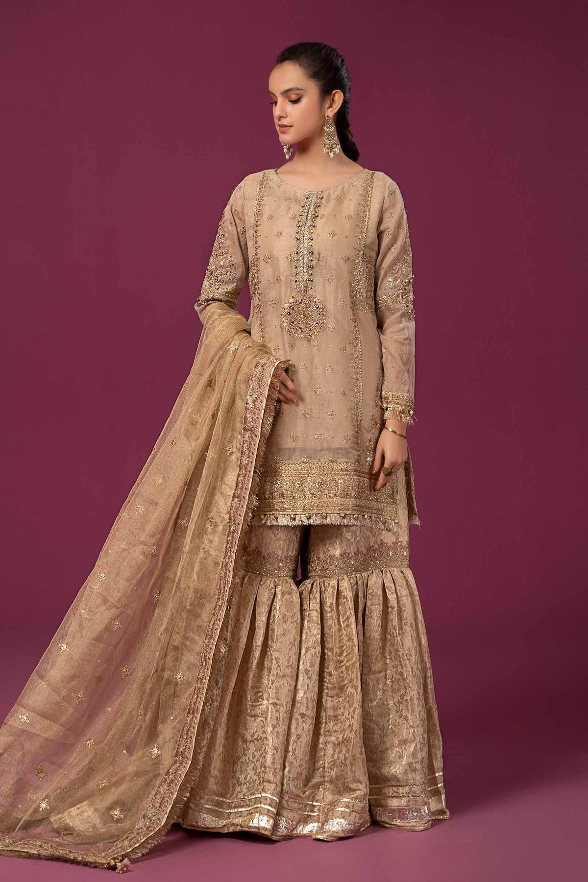 Maria B | Formal Wears | SF-EF24-35 - by - Libasekhas UK - Registered Vendor of : Maria B - 100% Original Designer Dresss