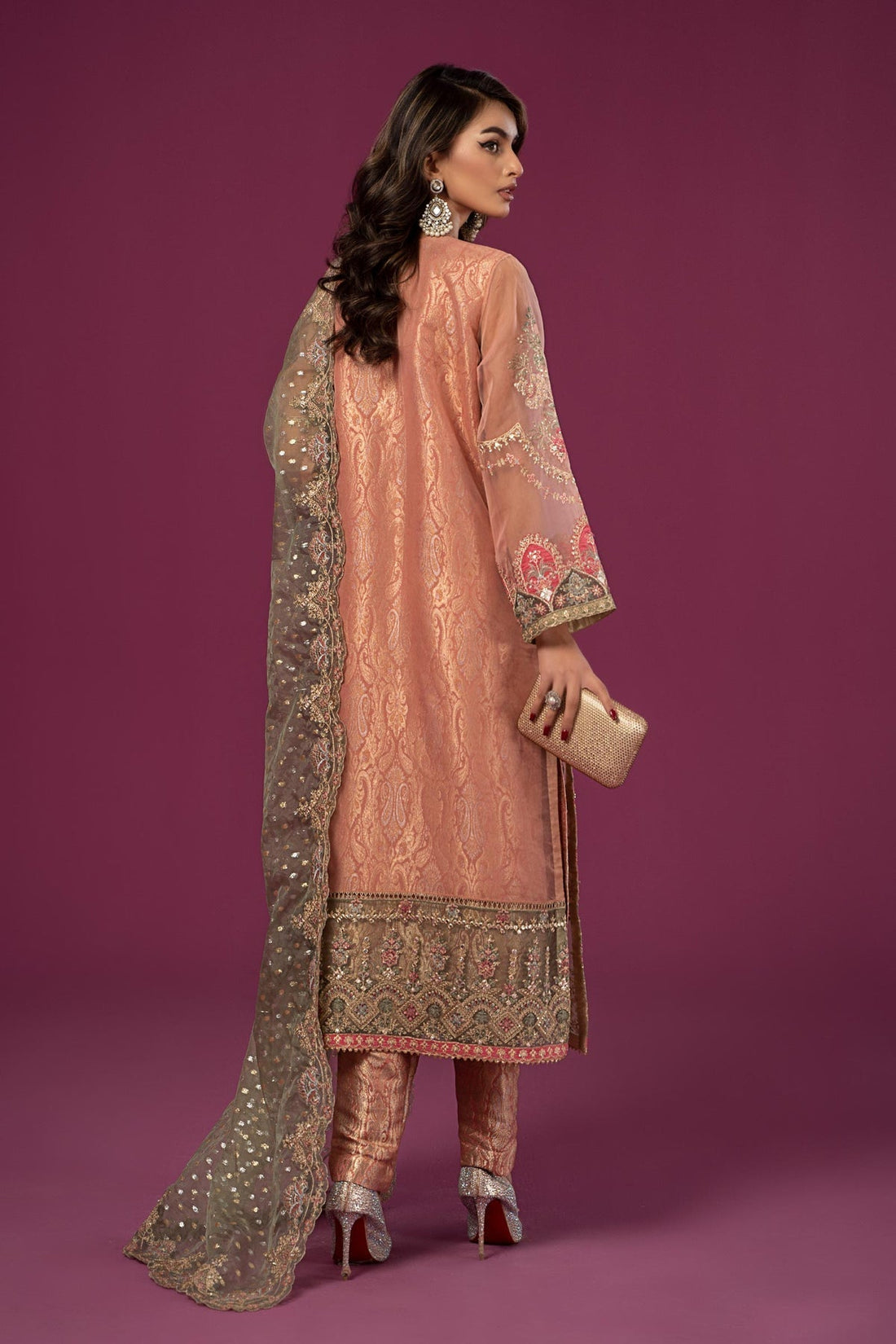 Maria B | Formal Wears | SF-EF24-37 - by - Libasekhas UK - Registered Vendor of : Maria B - 100% Original Designer Dresss