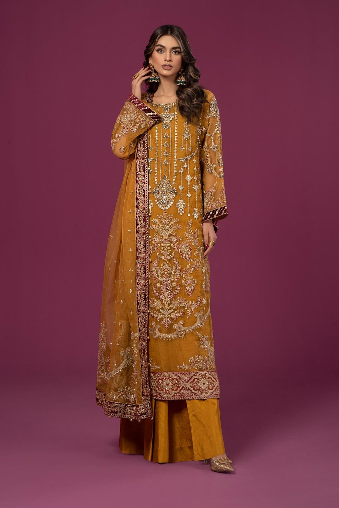 Maria B | Formal Wears | SF-EF24-45 - by - Libasekhas UK - Registered Vendor of : Maria B - 100% Original Designer Dresss