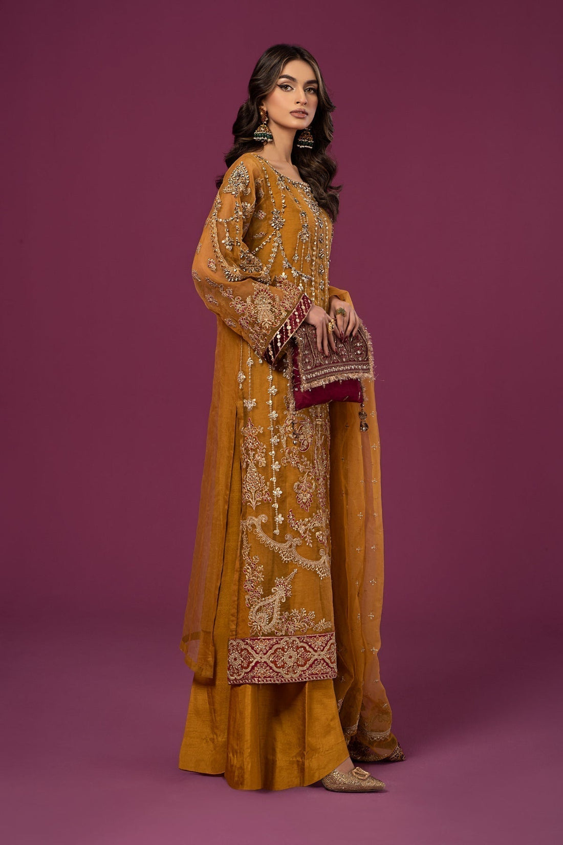 Maria B | Formal Wears | SF-EF24-45 - by - Libasekhas UK - Registered Vendor of : Maria B - 100% Original Designer Dresss
