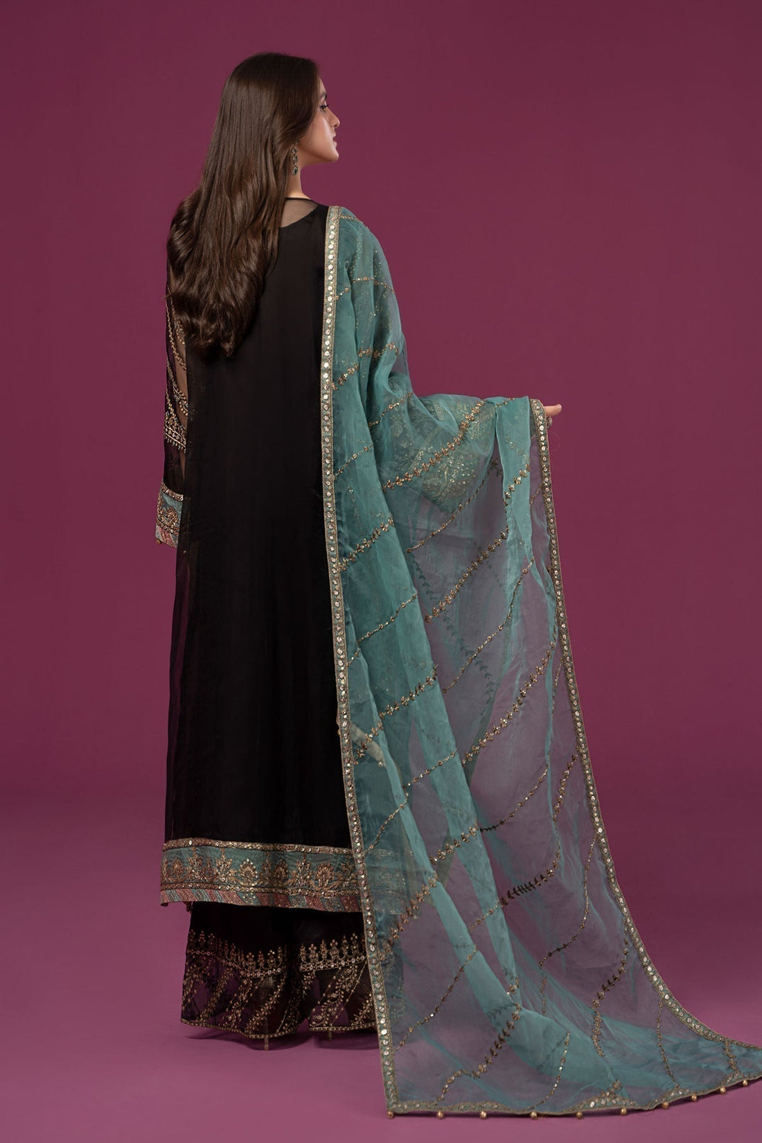 Maria B | Formal Wears | SF-EF24-46 - by - Libasekhas UK - Registered Vendor of : Maria B - 100% Original Designer Dresss