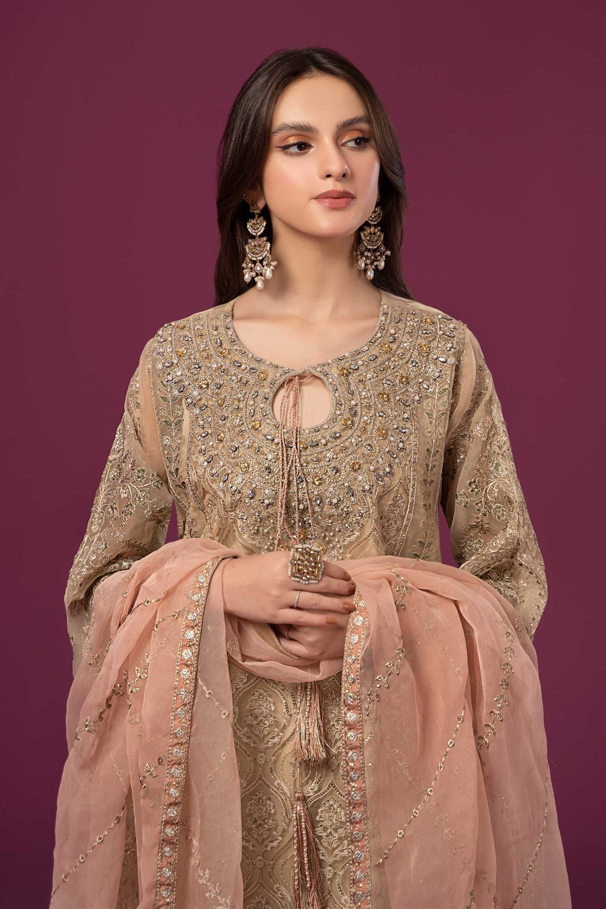 Maria B | Formal Wears | SF-EF24-46 - by - Libasekhas UK - Registered Vendor of : Maria B - 100% Original Designer Dresss