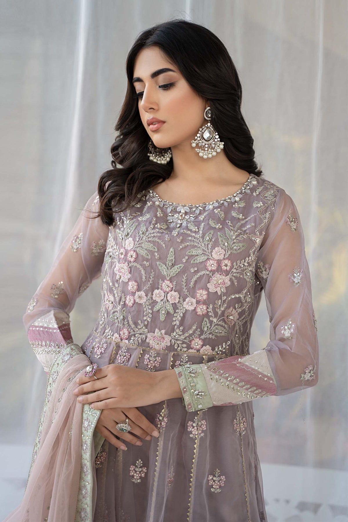 Maria B | Formal Wears | SF-EF24-61 - by - Libasekhas UK - Registered Vendor of : Maria B - 100% Original Designer Dresss