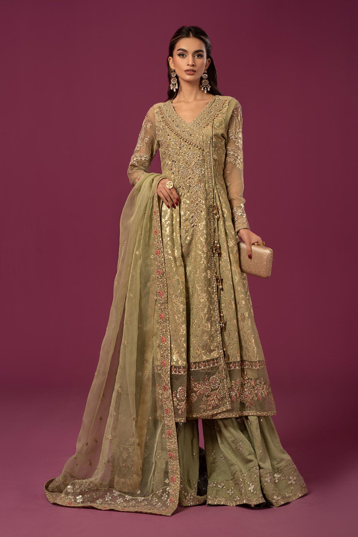 Maria B | Formal Wears | SF-EF24-70 - by - Libasekhas UK - Registered Vendor of : Maria B - 100% Original Designer Dresss