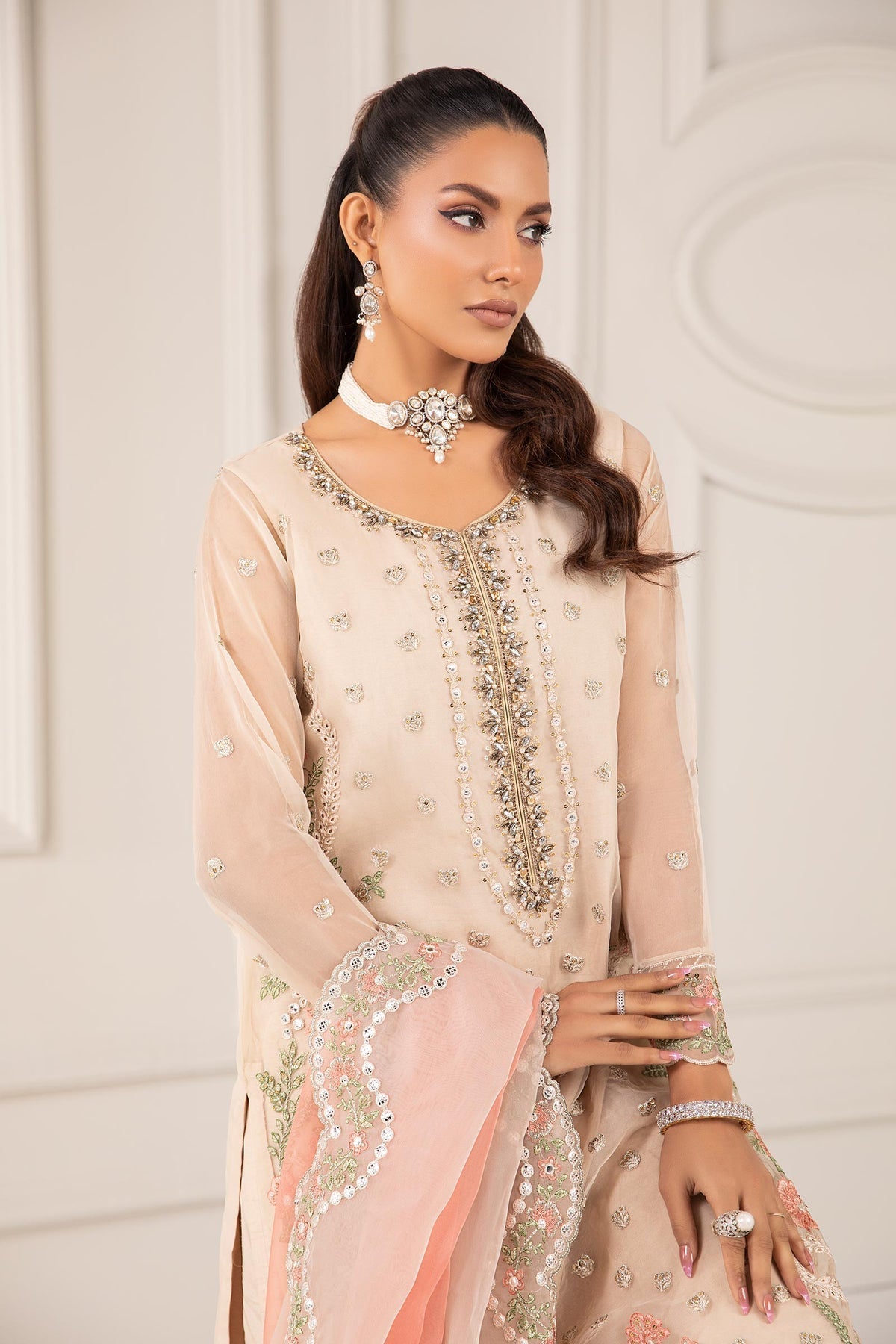 Maria B | Formal Wears | SF-EF24-76 - by - Libasekhas UK - Registered Vendor of : Maria B - 100% Original Designer Dresss
