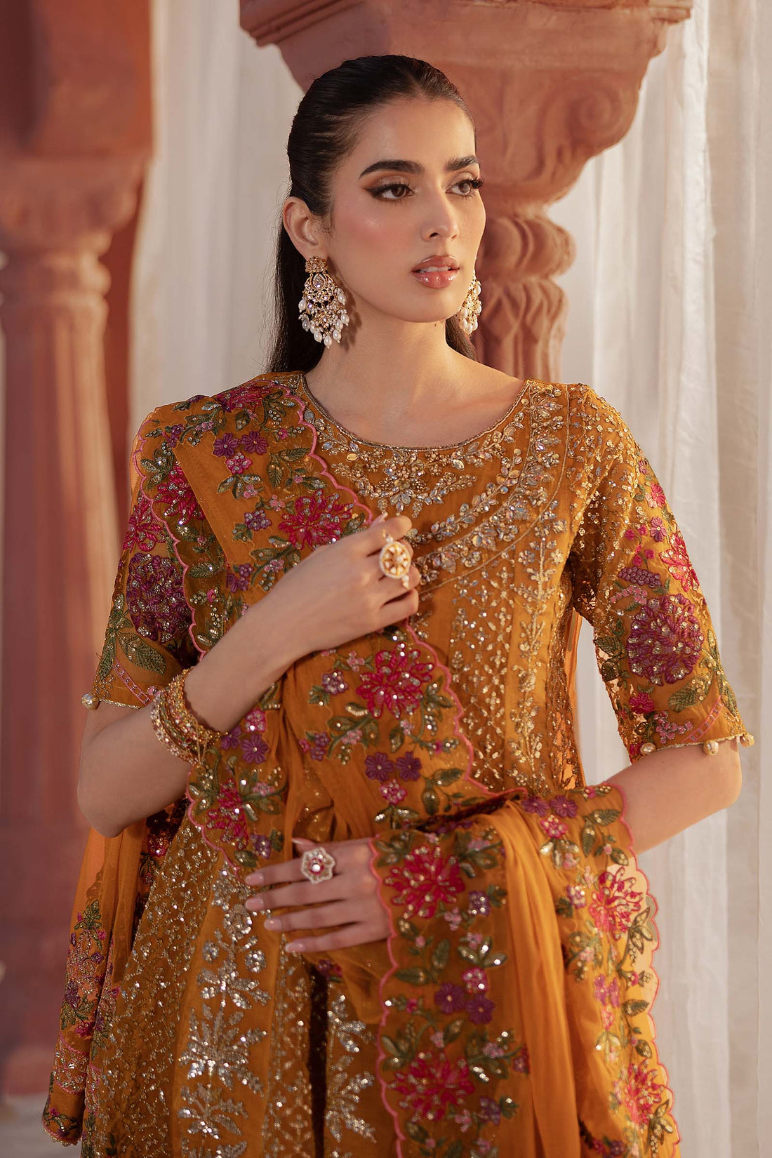 Maira B | Ready to Wear | SF-EF25-42 - by - Libasekhas UK - Registered Vendor of : Maria B - 100% Original Designer Dresss