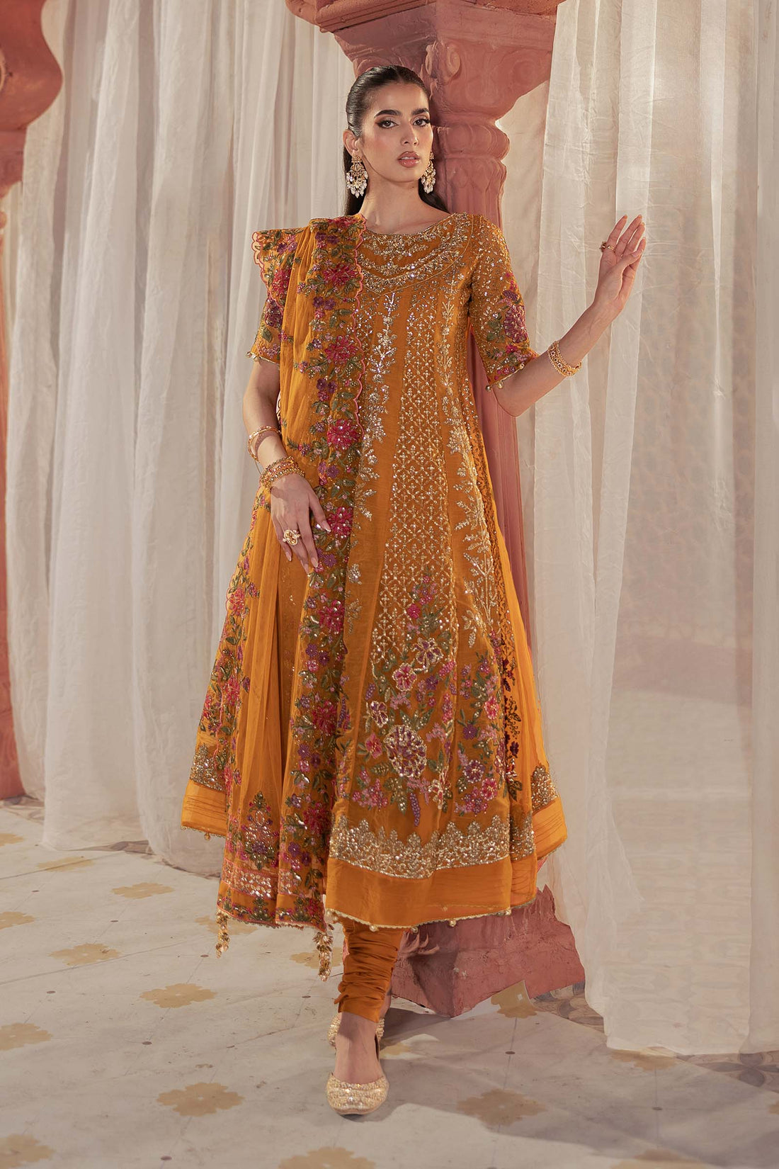 Maira B | Ready to Wear | SF-EF25-42 - by - Libasekhas UK - Registered Vendor of : Maria B - 100% Original Designer Dresss
