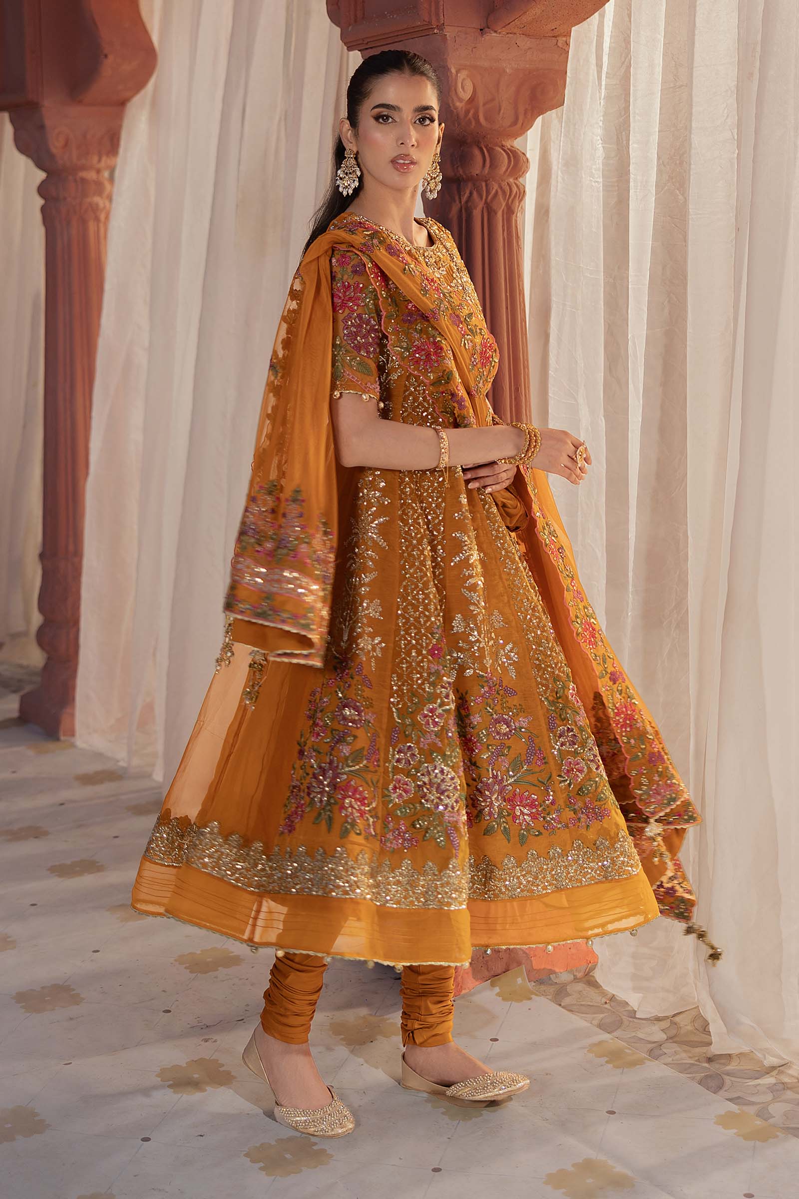 Maira B | Ready to Wear | SF-EF25-42 - by - Libasekhas UK - Registered Vendor of : Maria B - 100% Original Designer Dresss