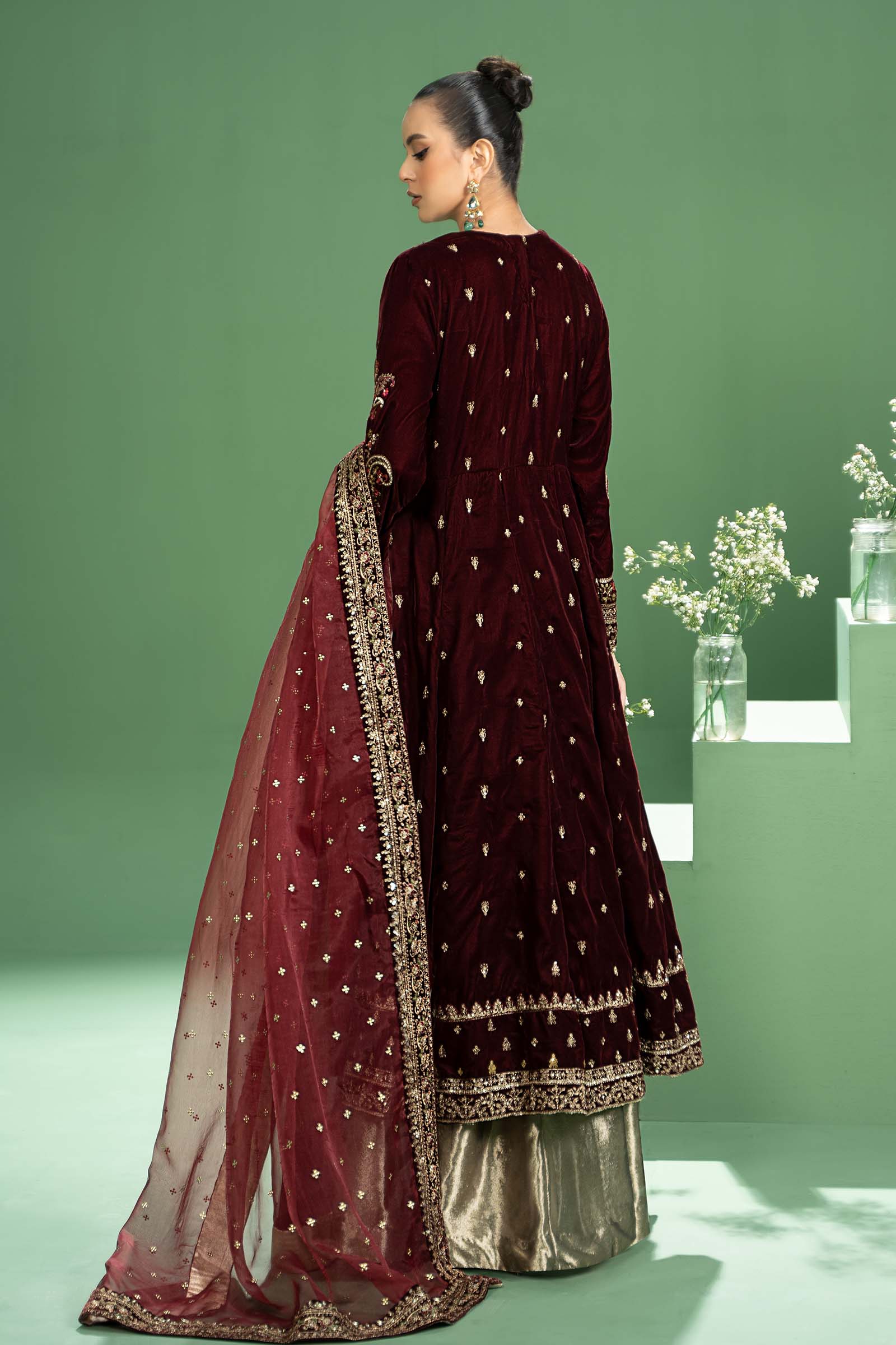 Maira B | Ready to Wear | SF-W24-02 - by - Libasekhas UK - Registered Vendor of : Maria B - 100% Original Designer Dresss
