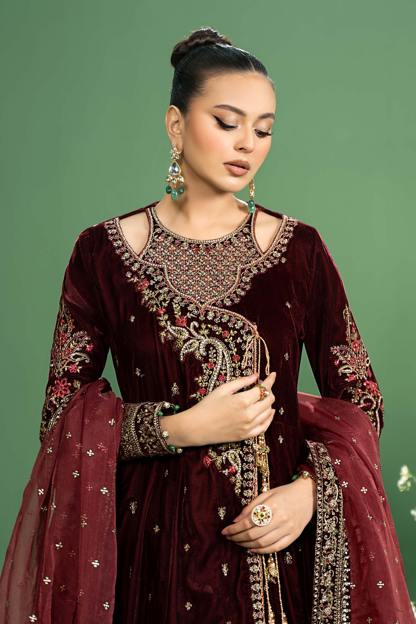 Maira B | Ready to Wear | SF-W24-02 - by - Libasekhas UK - Registered Vendor of : Maria B - 100% Original Designer Dresss