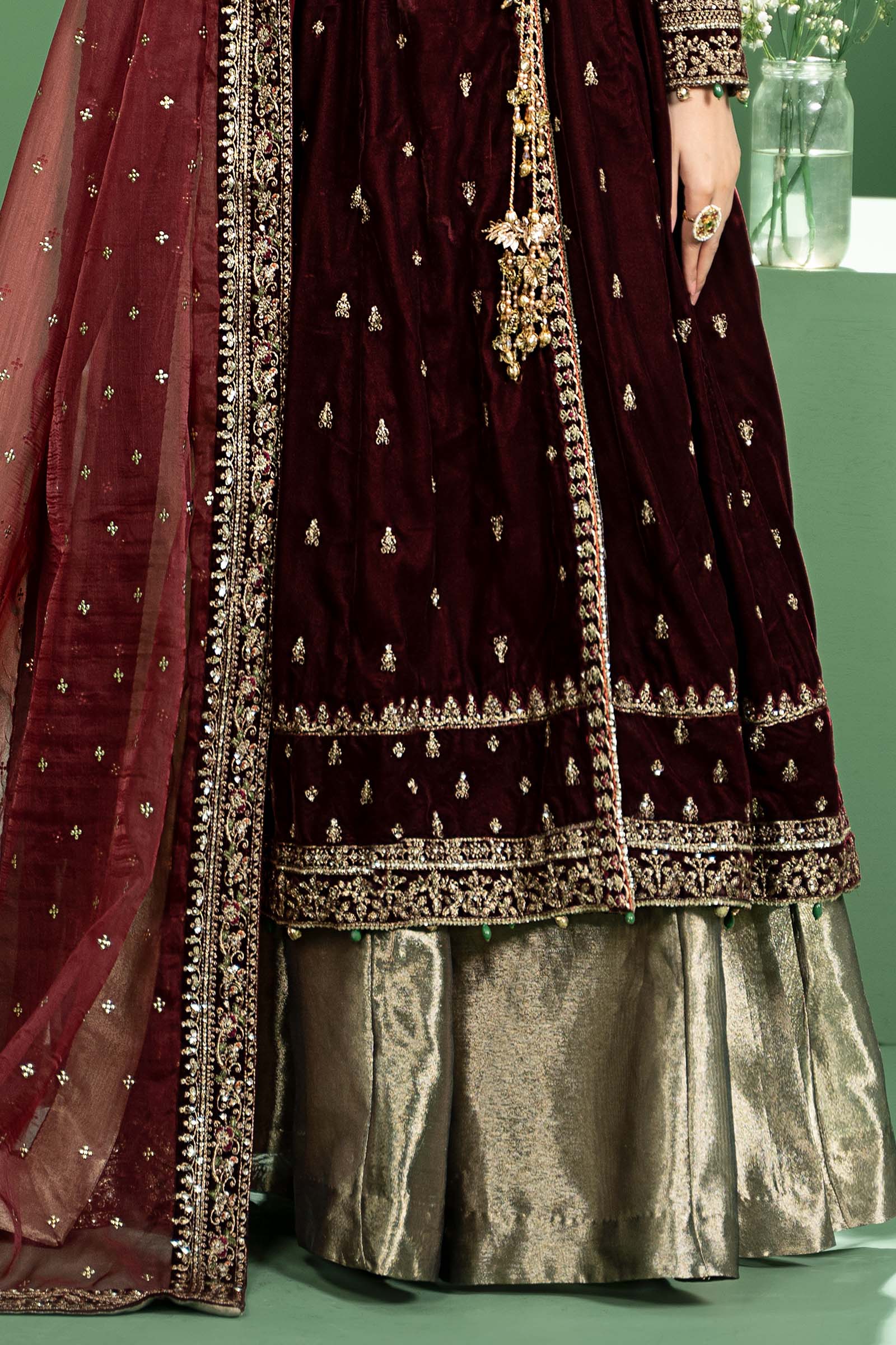 Maira B | Ready to Wear | SF-W24-02 - by - Libasekhas UK - Registered Vendor of : Maria B - 100% Original Designer Dresss