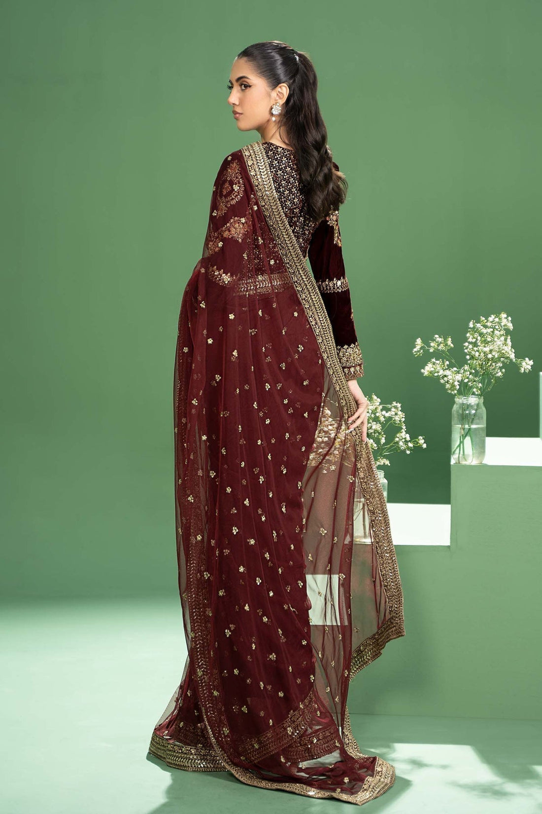 Maria b | Formal Wears | SF-W24-11 - by - Libasekhas UK - Registered Vendor of : Maria B - 100% Original Designer Dresss