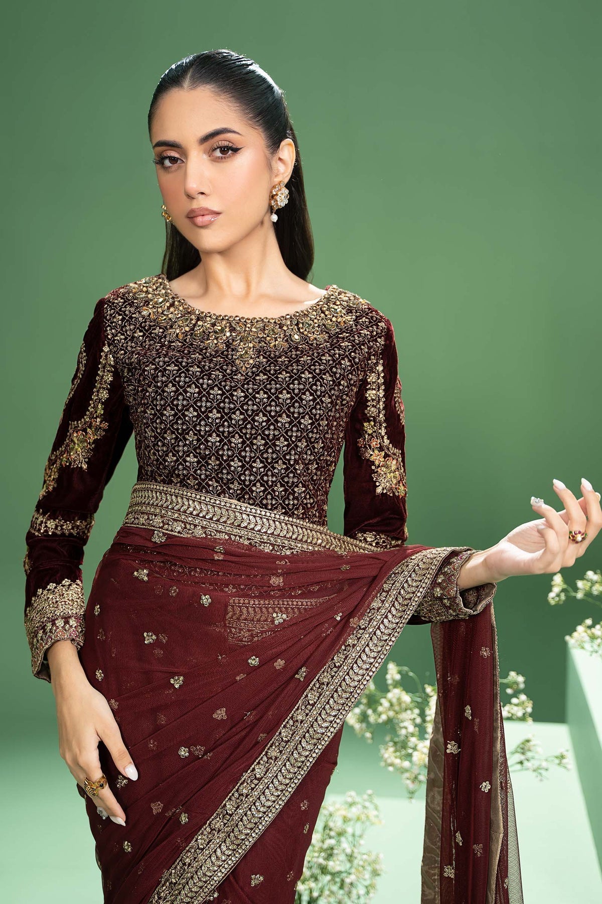 Maria b | Formal Wears | SF-W24-11 - by - Libasekhas UK - Registered Vendor of : Maria B - 100% Original Designer Dresss