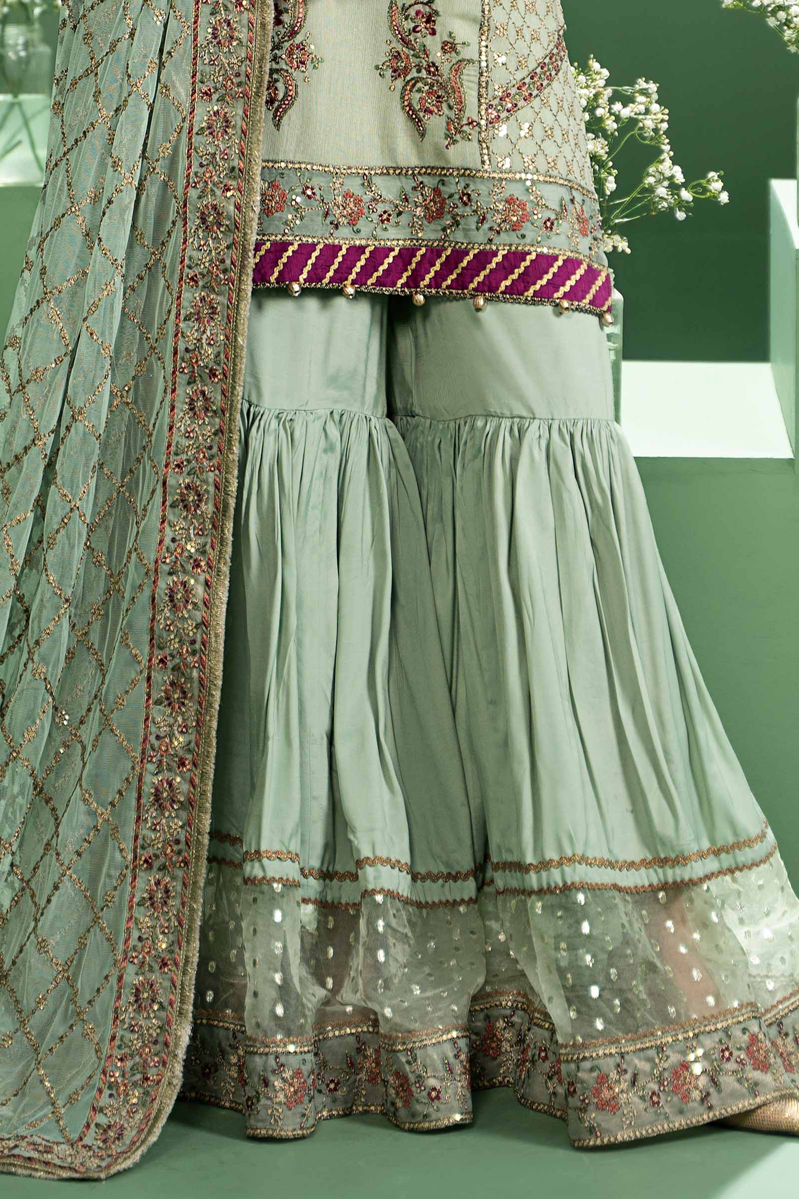 Maira B | Ready to Wear | SF-W24-45 - by - Libasekhas UK - Registered Vendor of : Maria B - 100% Original Designer Dresss