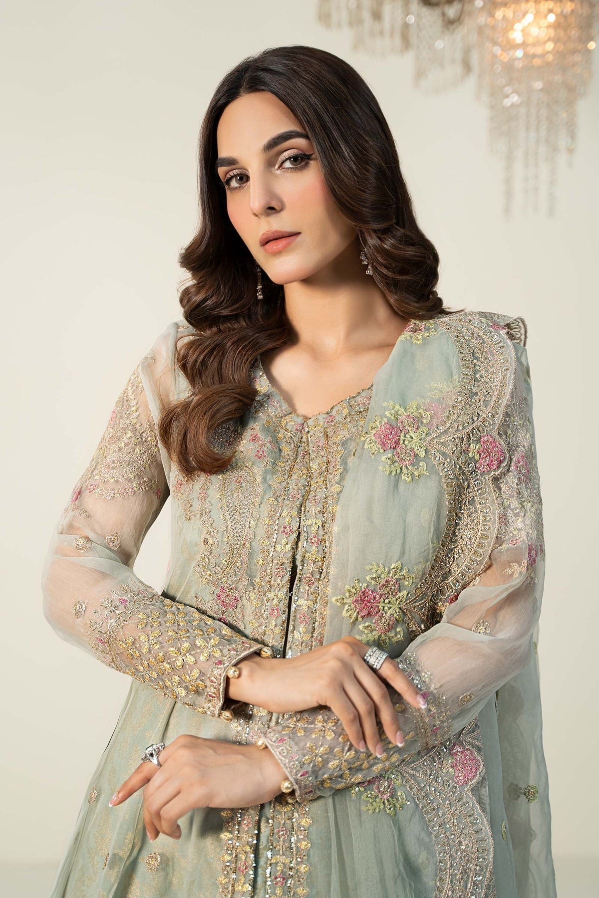 Maria B | Formal Wears | SF-W24-01 - by - Libasekhas UK - Registered Vendor of : Maria B - 100% Original Designer Dresss