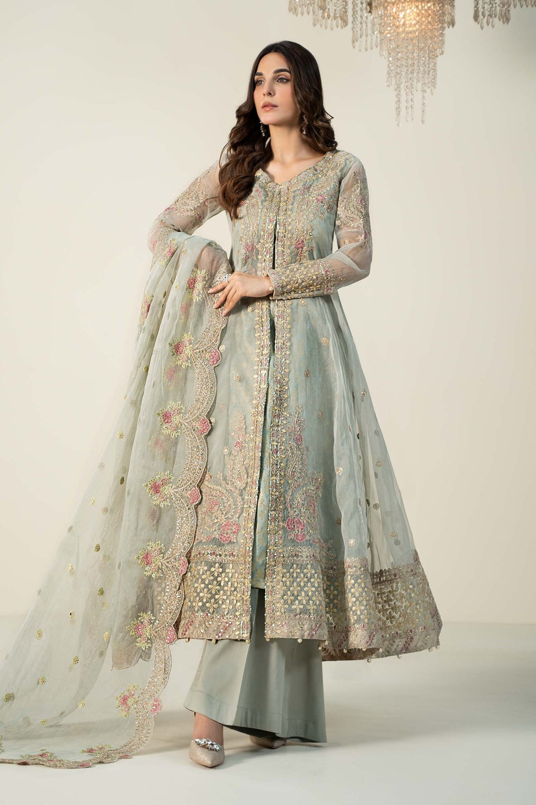 Maria B | Formal Wears | SF-W24-01 - by - Libasekhas UK - Registered Vendor of : Maria B - 100% Original Designer Dresss