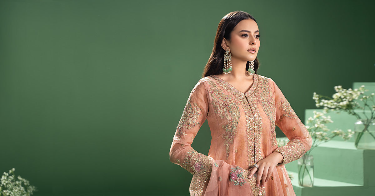 Maira B | Ready to Wear | SF-W24-01 - by - Libasekhas UK - Registered Vendor of : Maria B - 100% Original Designer Dresss