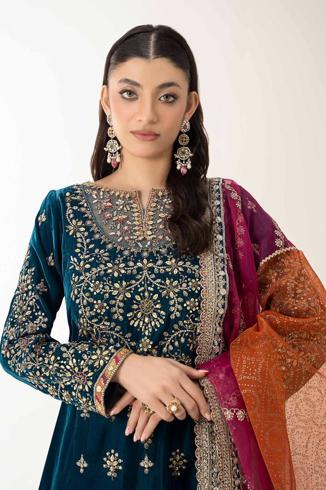 Maira B | Ready to Wear | SF-W24-05 - by - Libasekhas UK - Registered Vendor of : Maria B - 100% Original Designer Dresss